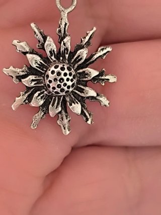 Conjunto Plata de Ley Flor