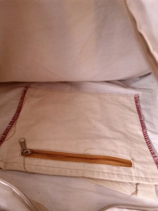Bolso estampado boho beige y marrón