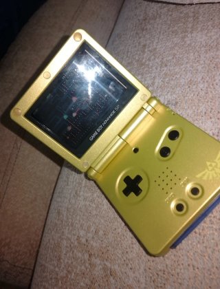 Game Boy Advance SP + Juego