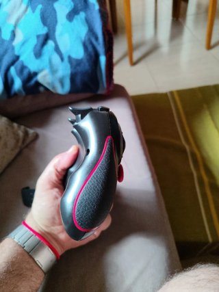 Mando NEW S3 Negro y Rosa