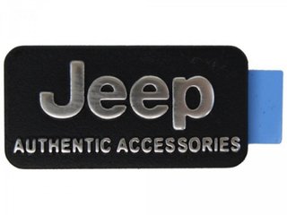 Emblema Jeep Mopar Negro Plata 82211201
