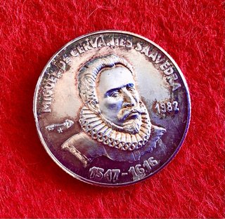 SET MONEDAS PROOF. PLATA PURA. CUBA 1982. QUIJOTE