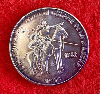 SET MONEDAS PROOF. PLATA PURA. CUBA 1982. QUIJOTE