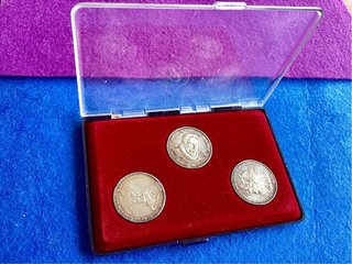 SET MONEDAS PROOF. PLATA PURA. CUBA 1982. QUIJOTE