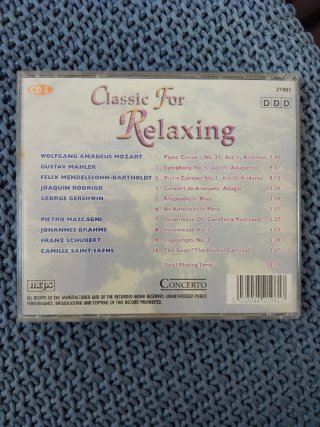 Triple CD Classic for relaxing