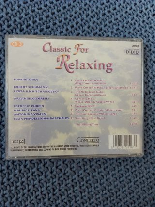 Triple CD Classic for relaxing