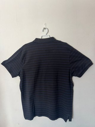 Polo Nike Rayas Azul Oscuro Talla XL