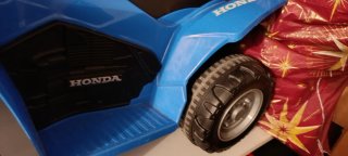 Quad Infantil Eléctrico Honda 250X Azul
