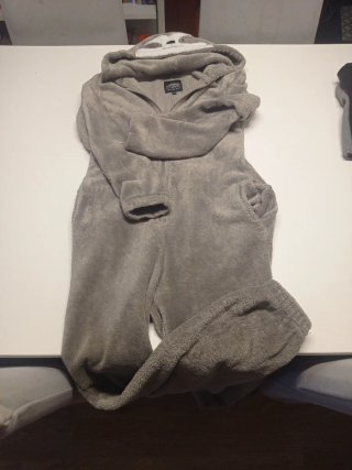 Pijama entero CITY COMFORT gris 13/14 años