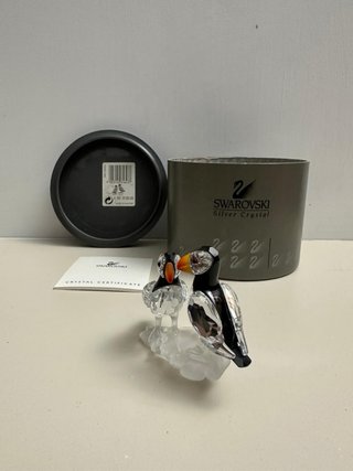 Coppia di pulcinella Swarovski