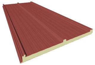 Panel sándwich 5cm 3 grecas