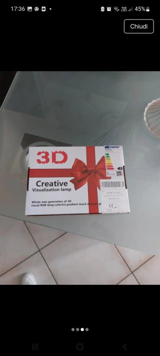 Lampada 3D Creative Visualization