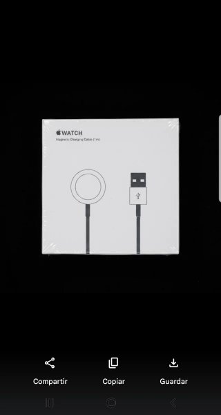 Cargador Apple Watch Magnético 1m