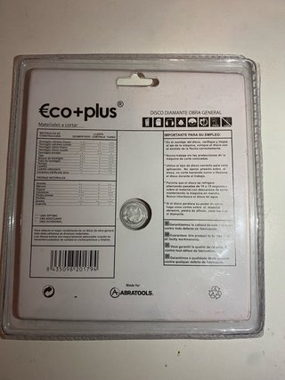 Disco Diamante Eco+plus 115mm