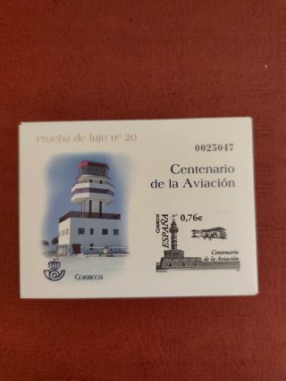 Sello Correos Centenario de la Aviación 0,76€
