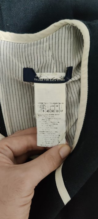 S Max Mara Abito Donna Blu Notte IT 42
