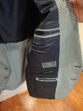 Americana Denis Hombre Talla 52 Gris