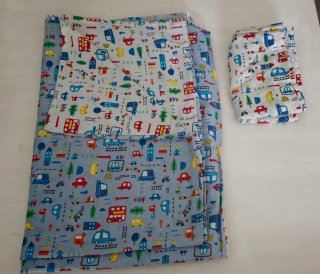 Funda Nórdica Infantil Coches y Casas