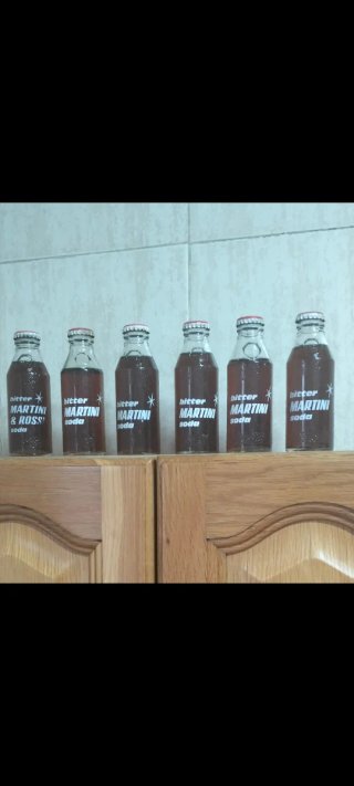 6 Botellines antiguos