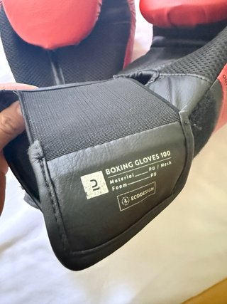 Guantes de Boxeo 12 oz Rojos