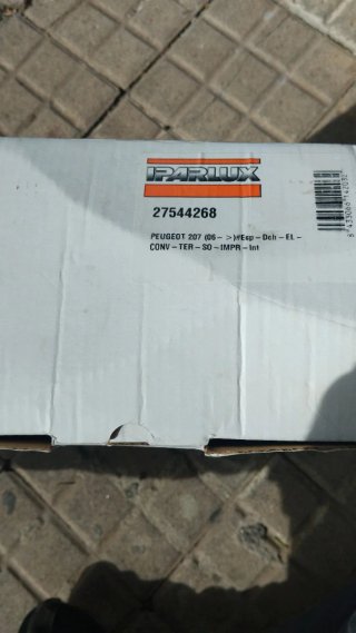 Retrovisor Peugeot 207 (2006) DERECHO