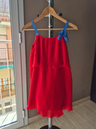 Vestido rojo Miranda 14 años