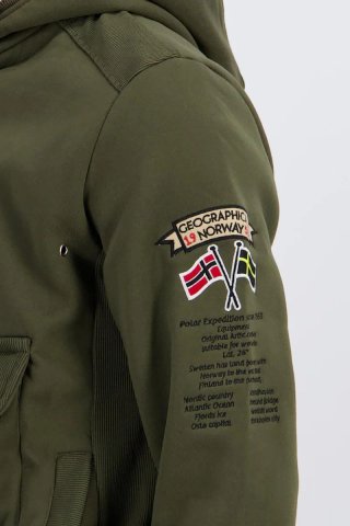 1 UD Sudadera Geographical Norway Kaki