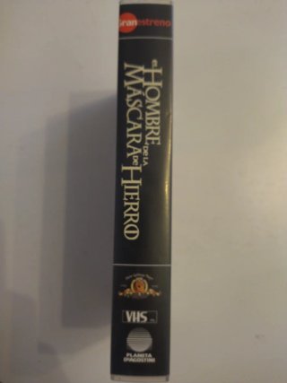 El Hombre de la Máscara de Hierro VHS