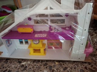 Pin y Pon Casa Nieve y Coches