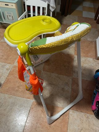 Silla de comer para bebé con estampado