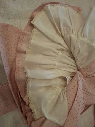 Vestido ceremonia niña bebé rosa