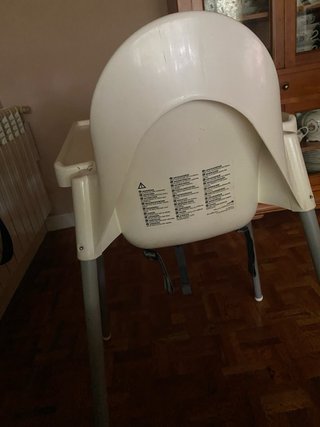 Juego 2 tronas Ikea blancas