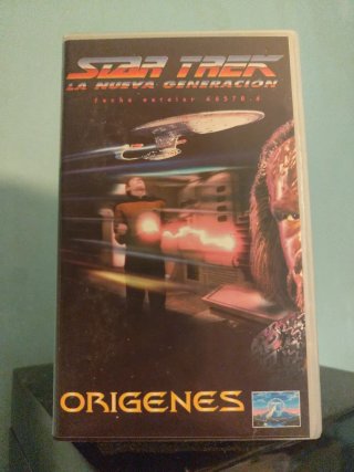 2 VHS Star Trek La Nueva Generación