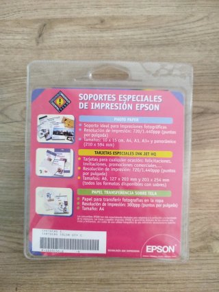Cartucho Tinta Epson 720dpi Color