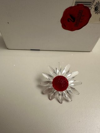 Margherita rossa Swarovski