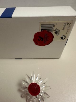 Margherita rossa Swarovski