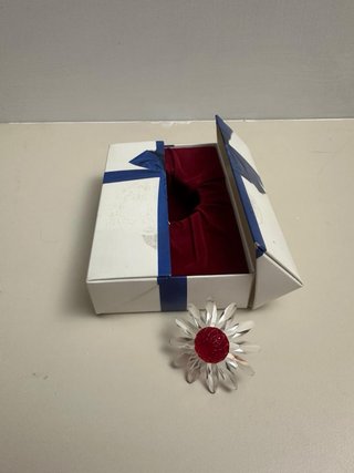 Margherita rossa Swarovski