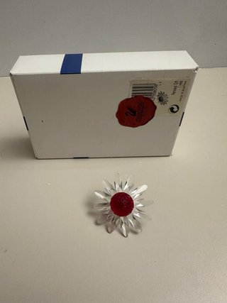 Margherita rossa Swarovski