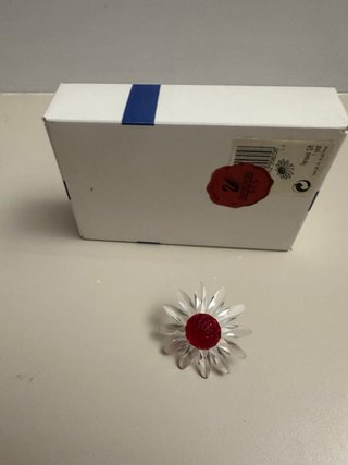 Margherita rossa Swarovski