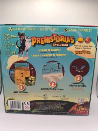 Prehistorias Juego de Mesa