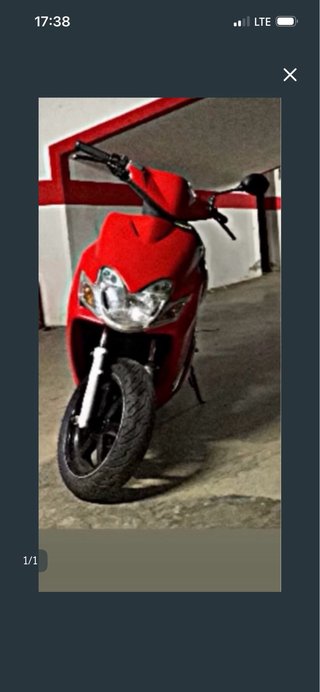 Yamaha Jog RR Roja Scooter Automática