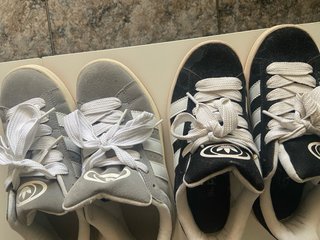 Adidas Bambas Negras y Grises Los Dos por 40€