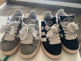 Adidas Bambas Negras y Grises Los Dos por 40€
