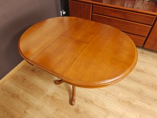 Mesa comedor extensible madera