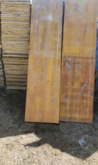 Tablas de encofrar de madera