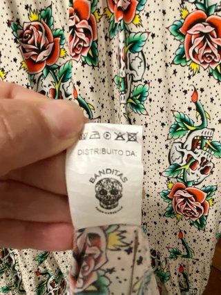 Vestido Banditas from Marseille floral blanco