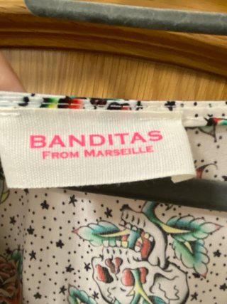 Vestido Banditas from Marseille floral blanco