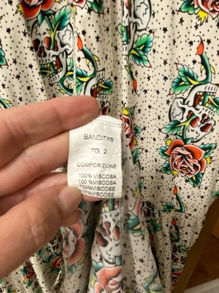 Vestido Banditas from Marseille floral blanco