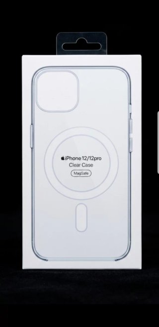 Cover Apple iPhone 12/12 Pro Trasparente MagSafe