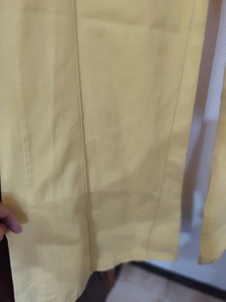 Pantalón Raso Vintage Amarillo